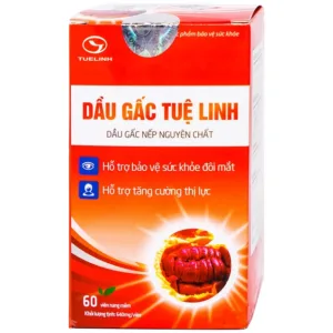 Dầu Gấc Tuệ Linh Tăng cường thị lực 60 viên