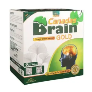 Canadas Brain Gold Hỗ trợ tăng tuần hoàn não (100 viên)