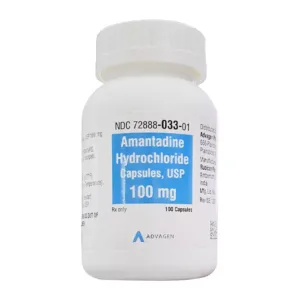 Amantadine Hydrochloride 100mg Advagen Điều trị Hội chứng Parkinson (100 viên)