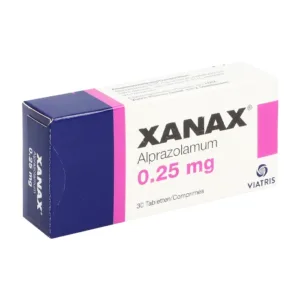 Xanax 0.25mg Viatris Điều trị mất ngủ, trầm cảm (30 Viên)
